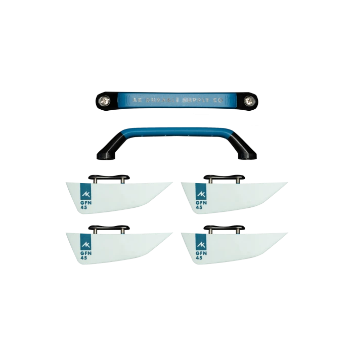 AK Fins And Handle TT Set 45mm 3 AK Fins And Handle TT Set 45mm